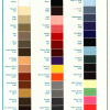 Thread color-chart