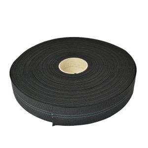 3″ ELASTIC WEBBING GREEN STRIPE