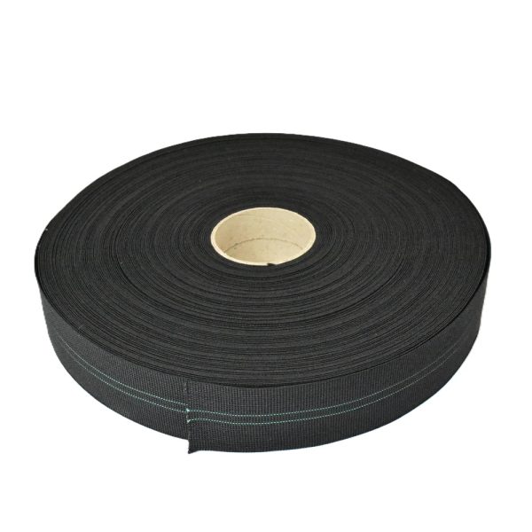 3″ ELASTIC WEBBING GREEN STRIPE