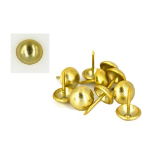 GILT BRASS NAILS, 1/2"