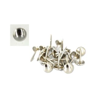 SMALL HEAD NICKEL CHROME NAILS, 1/2"