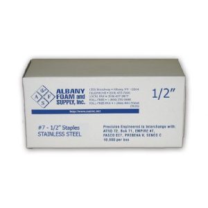 STAPLES #7, STAINLESS STEEL 1/2"