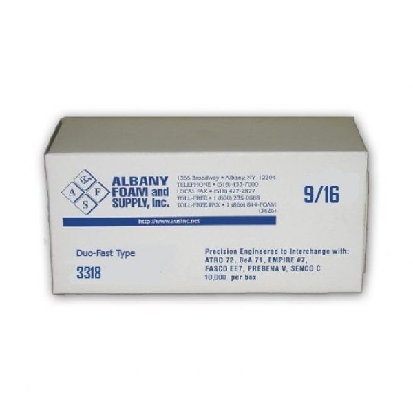 STAPLES DUO-FAST, 3318 (9/16")