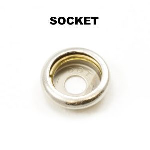 SNAP FASTENER BRASS SOCKETS