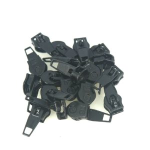 ZIPPER SLIDES, #5 BLACK (100 PCS)