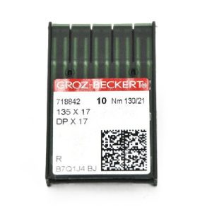 SEWING MACHINE NEEDLES 135 X 17, 21ga (10 PACK)