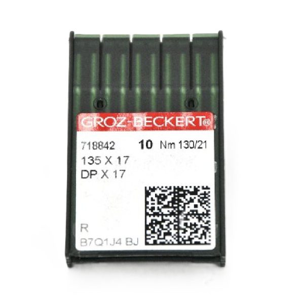 SEWING MACHINE NEEDLES 135 X 17, 21ga (10 PACK)