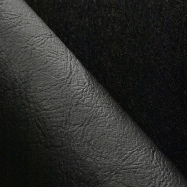 ARCTIC BLACK VINYL (PER YD)