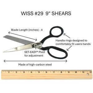 WISS #29 9" SHEARS