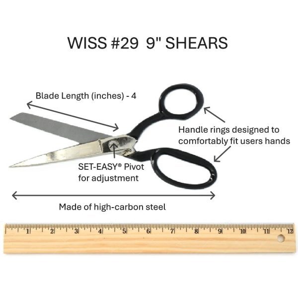 WISS #29 9" SHEARS
