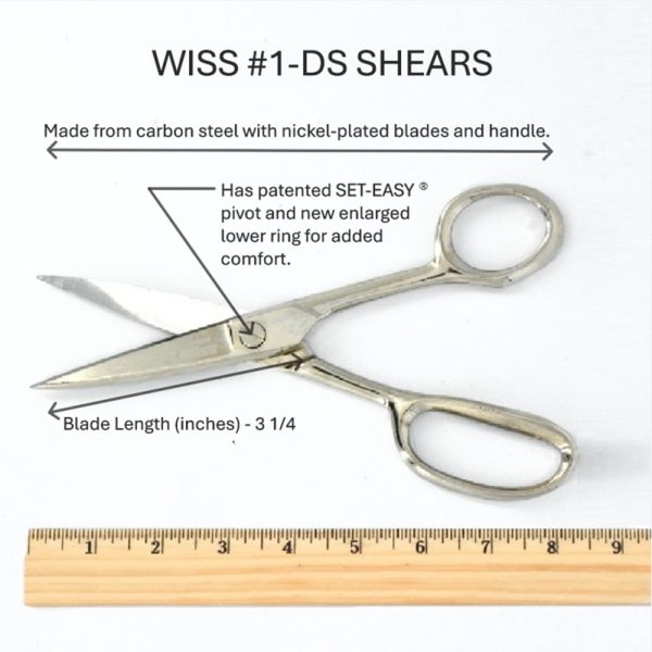 WISS #1-DS SHEARS