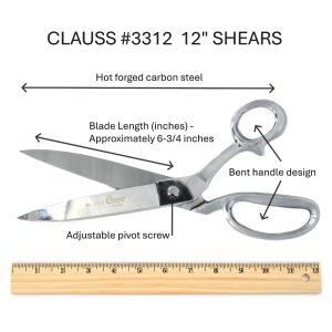 CLAUSS #3312 12" SHEARS