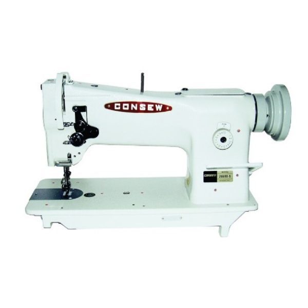 CONSEW MODEL 206RB-5 (COMPLETE W/STAND & MOTOR)