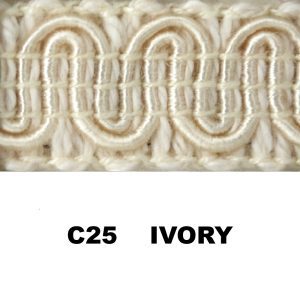 C25 GIMP IVORY (36 YDS)