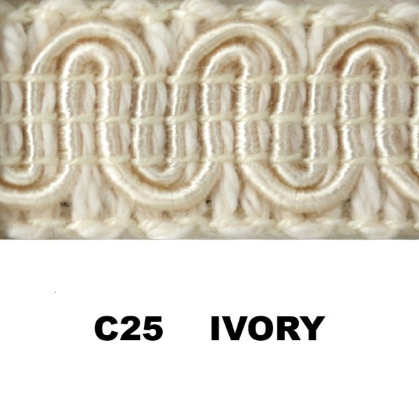 C25 GIMP IVORY (36 YDS)