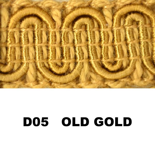 D5 GIMP OLD GOLD (36 YDS)