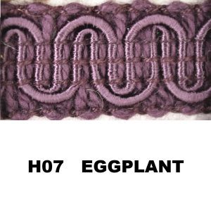 H7 GIMP EGGPLANT (36 YDS)
