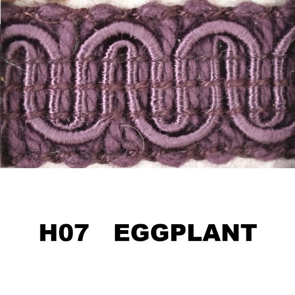 H7 GIMP EGGPLANT (36 YDS)