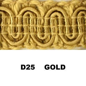 D25 GIMP GOLD (36 YDS)