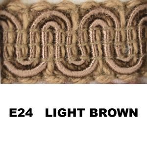 E24 GIMP LIGHT BROWN (36 YDS)