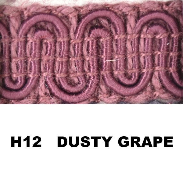H12 GIMP DUSTY GRAPE (36 YDS)