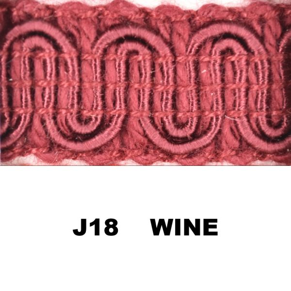 J18 GIMP WINE (36 YDS)