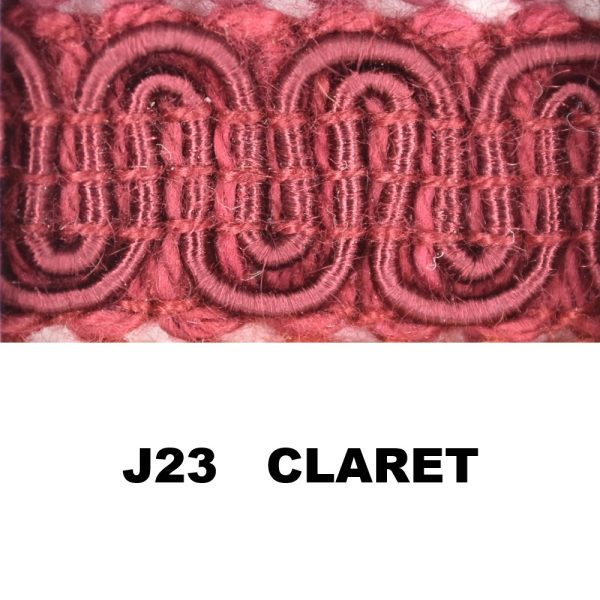 J23 GIMP CLARET (36 YDS)
