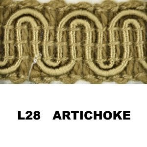 L28 GIMP ARTICHOKE (36 YDS)