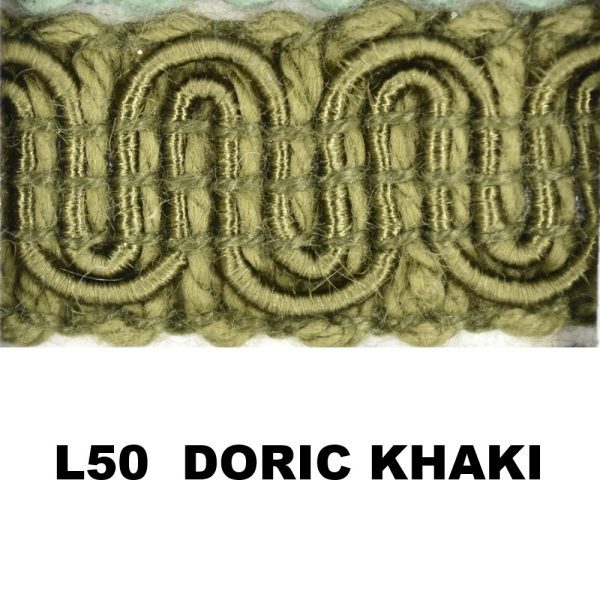 L50 GIMP DORIC KHAKI (36 YDS)
