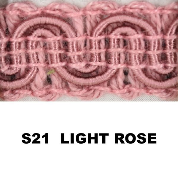 S21 GIMP LIGHT ROSE (36 YDS)