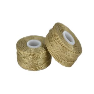 NYLON G BOBBINS SAND, #69 (1/2 GROSS BOX)