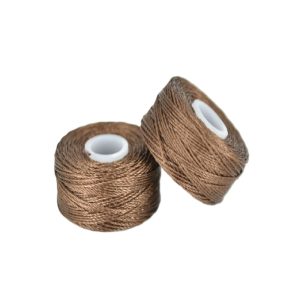 NYLON G BOBBINS CHESTNUT, #69 (1/2 GROSS BOX)