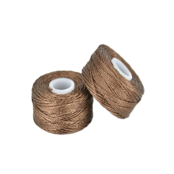 NYLON G BOBBINS CHESTNUT, #69 (1/2 GROSS BOX)