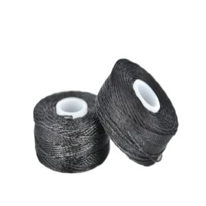 NYLON G BOBBINS BLACK, #69 (1/2 GROSS BOX)