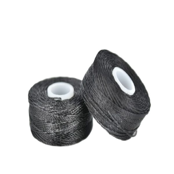 NYLON G BOBBINS BLACK, #69 (1/2 GROSS BOX)