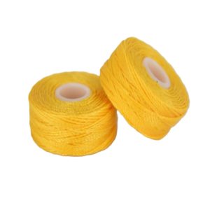 NYLON G BOBBINS LEMON, #69 (1/2 GROSS BOX)