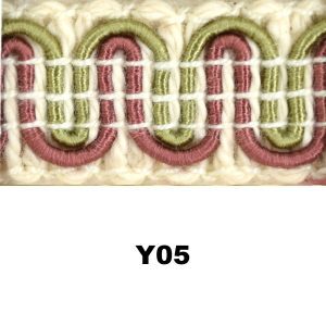 Y5 GIMP ROSE & GREEN (36 YDS)