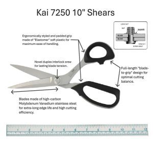 KAI 7250 10" SHEARS