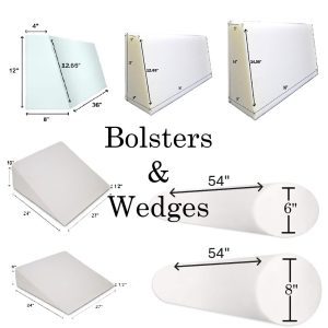 FOAM BOLSTERS & WEDGES