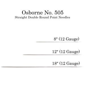 SINGLE DOUBLE ROUND POINT NEEDLES