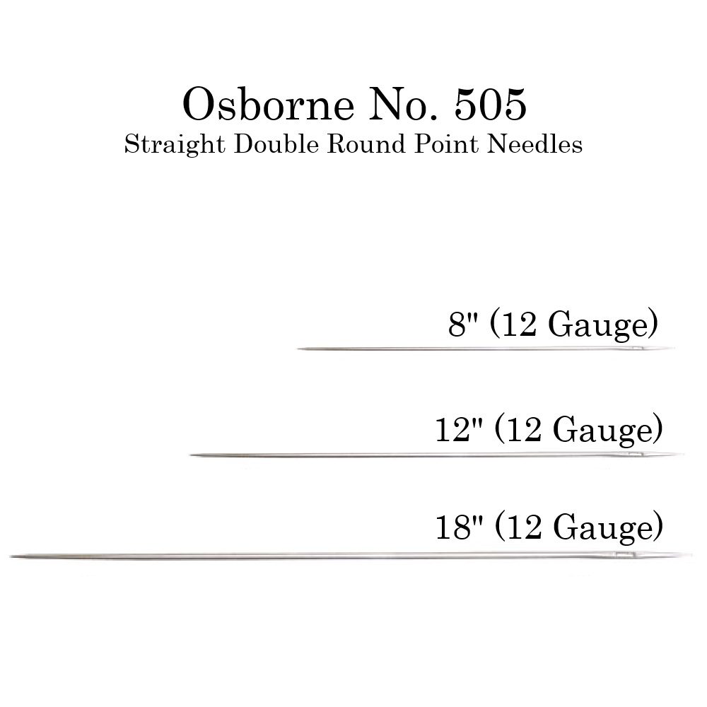 SINGLE DOUBLE ROUND POINT NEEDLES