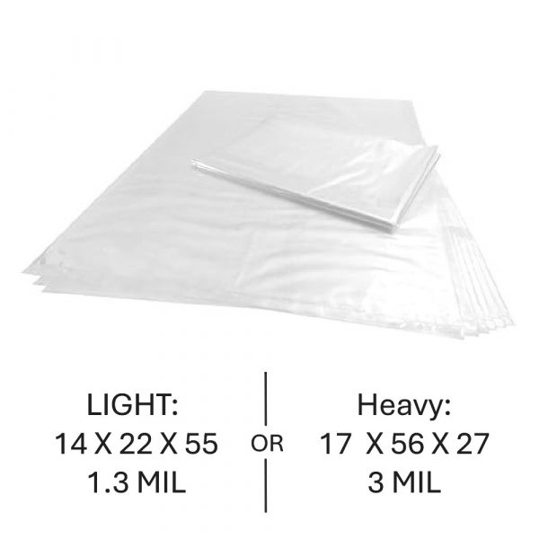CLEAR PLASTIC BAGS